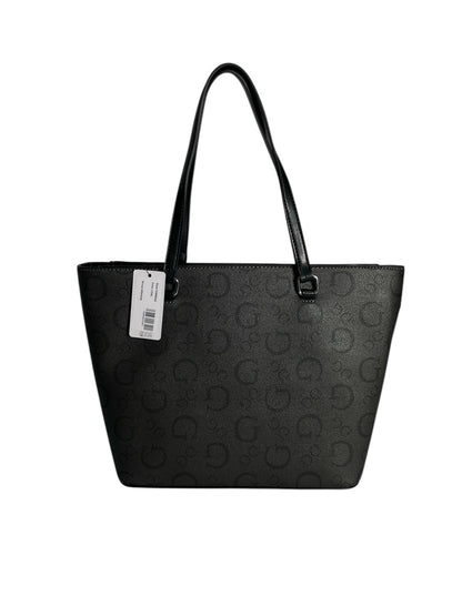 Bolsa Guess Negra con Monograma Grabado